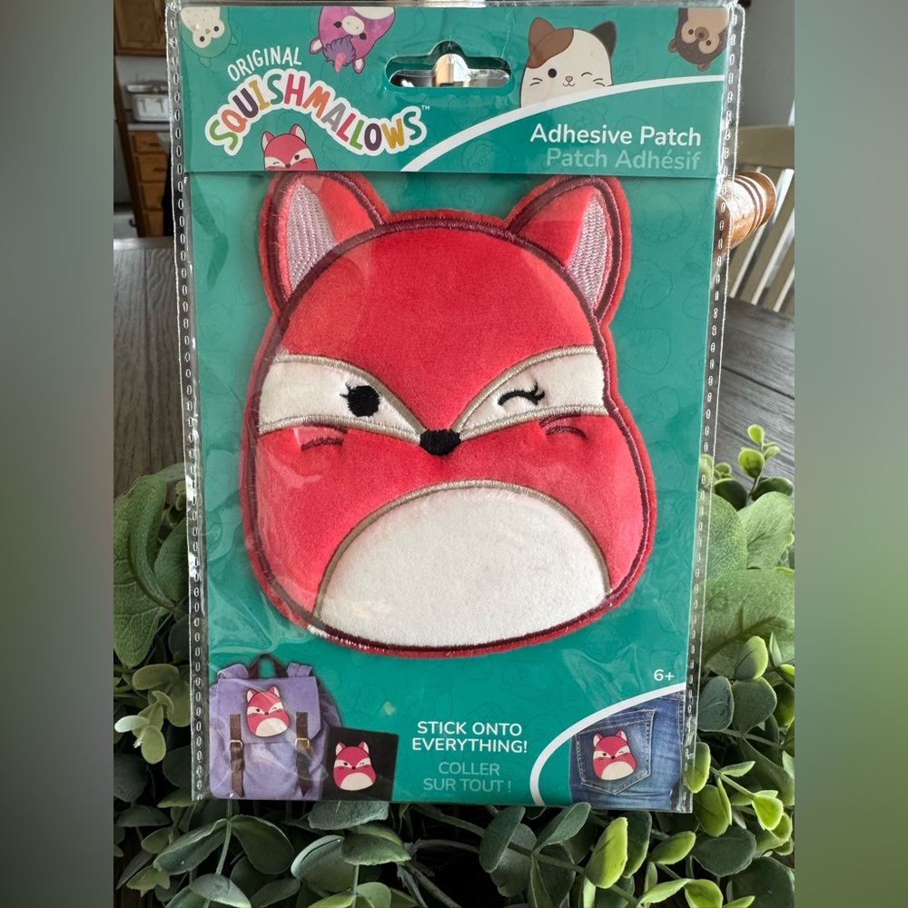 Squishmallows Fox Adhesive Patch